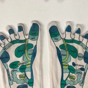 Creative One of a Kind Reflexology Socks